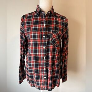 Old Navy Classic Fit Flannel Button-Down Cotton– Size XS